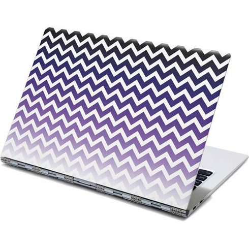 Chevron Purple Ombre Yoga 910 2-in-1 14in Touch-Screen Skin