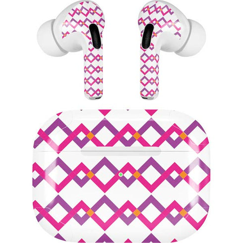 Chevron White Out AirPods Pro 2nd Gen Skin