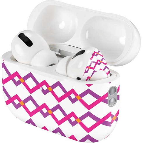 Chevron White Out AirPods Pro 2nd Gen Skin