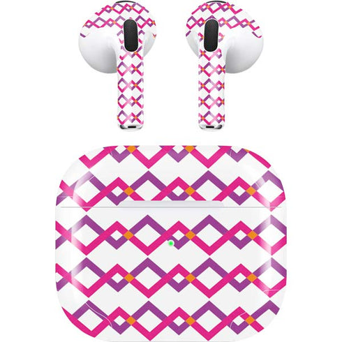 Chevron White Out Apple AirPods (3rd Gen 2021) Skin