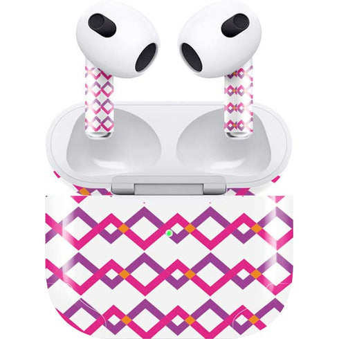 Chevron White Out Apple AirPods (3rd Gen 2021) Skin