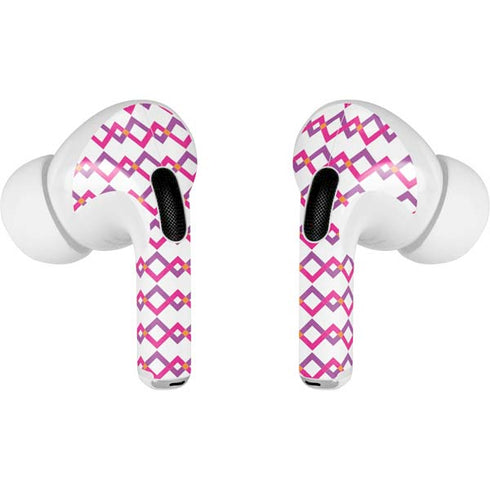Chevron White Out Apple AirPods Pro Skin
