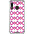 Chevron White Out Galaxy A30 Clear Case