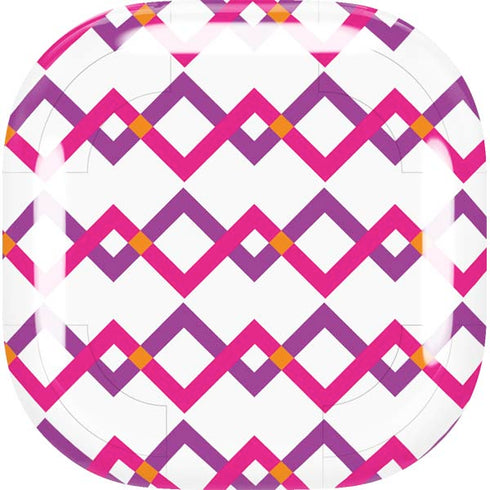 Chevron White Out Galaxy Buds Live Skin