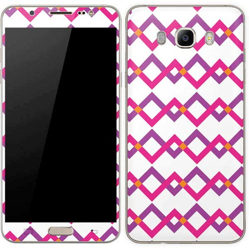 Chevron White Out Galaxy J7 Skin