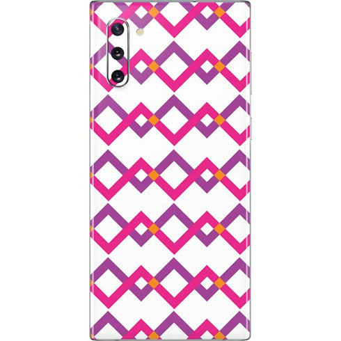 Chevron White Out Galaxy Note 10 Skin