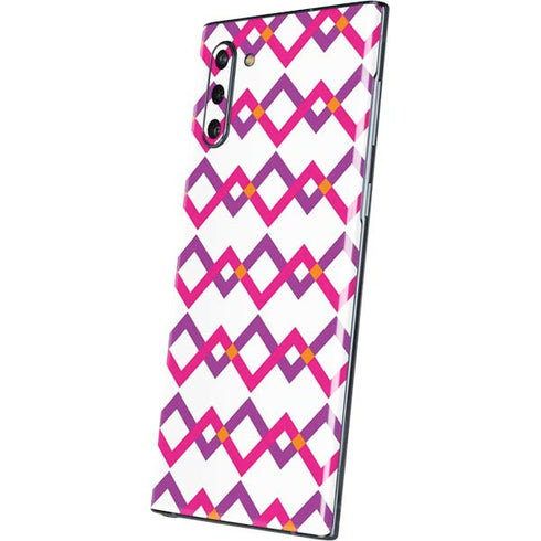 Chevron White Out Galaxy Note 10 Skin