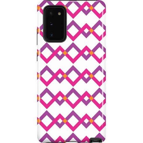 Chevron White Out Galaxy Note20 5G Pro Case