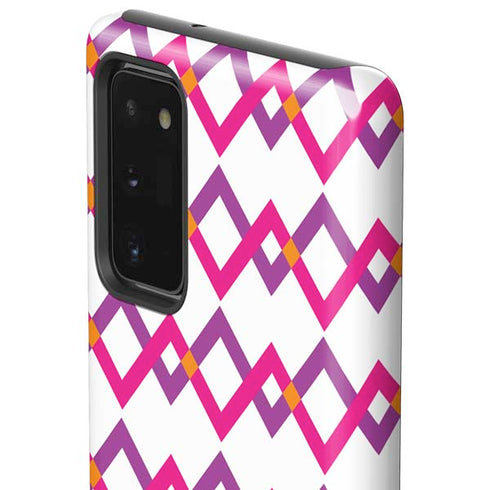 Chevron White Out Galaxy Note20 5G Pro Case