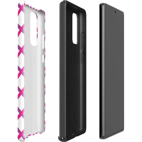 Chevron White Out Galaxy Note20 5G Pro Case