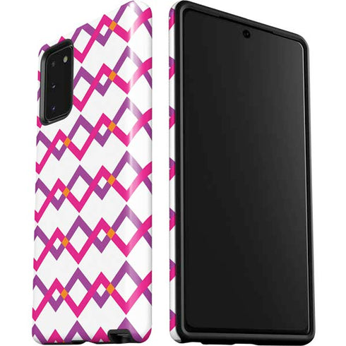Chevron White Out Galaxy Note20 5G Pro Case