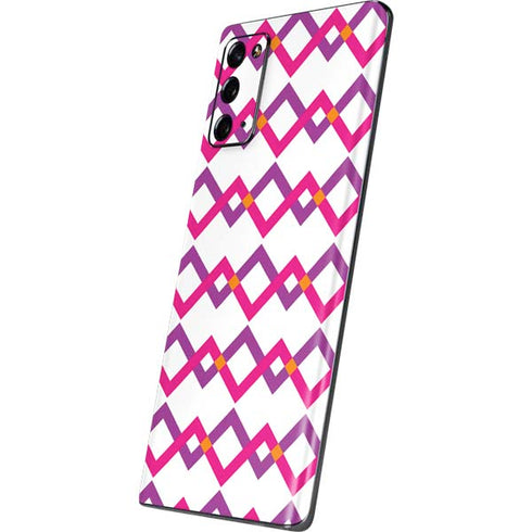 Chevron White Out Galaxy Note20 5G Skin