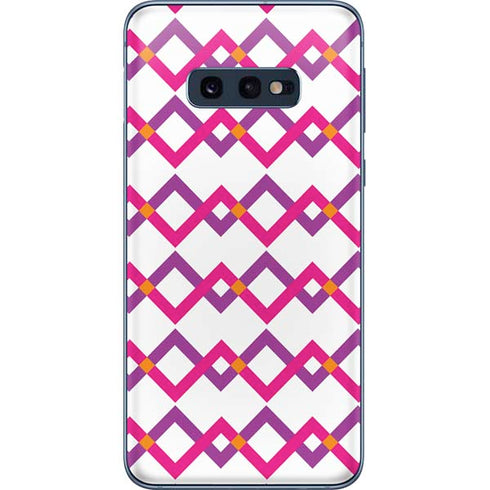 Chevron White Out Galaxy S10e Skin