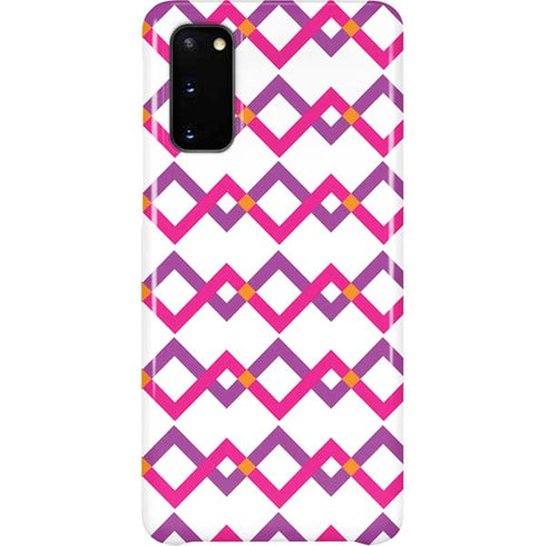 Chevron White Out Galaxy S20 Lite Case