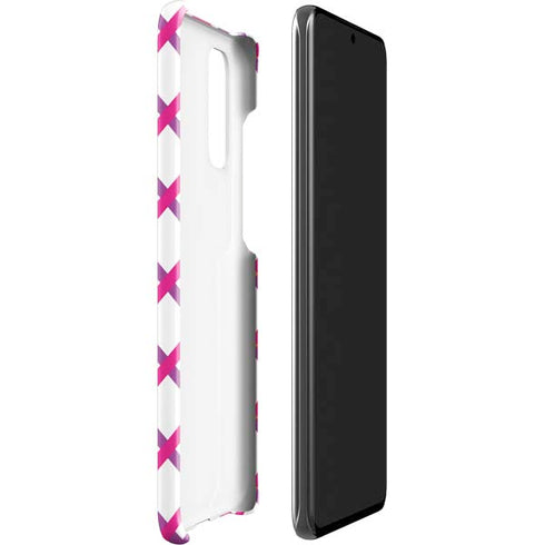 Chevron White Out Galaxy S20 Lite Case
