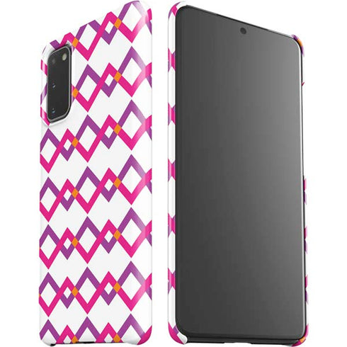 Chevron White Out Galaxy S20 Lite Case
