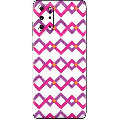 Chevron White Out Galaxy S20 Plus Skin
