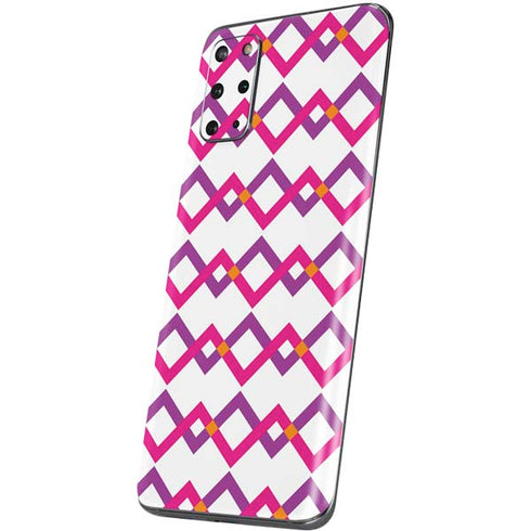 Chevron White Out Galaxy S20 Plus Skin