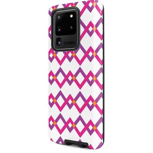 Chevron White Out Galaxy S20 Ultra 5G Pro Case