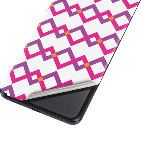 Chevron White Out Galaxy S21 5G Skin