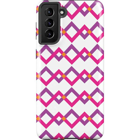 Chevron White Out Galaxy S21 FE Pro Case