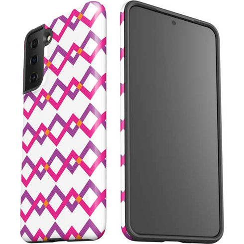 Chevron White Out Galaxy S21 FE Pro Case