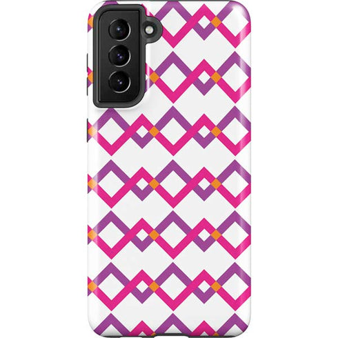 Chevron White Out Galaxy S21 Plus 5G Pro Case
