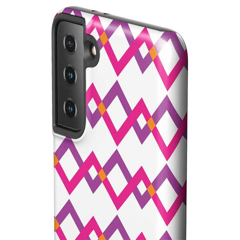 Chevron White Out Galaxy S21 Plus 5G Pro Case