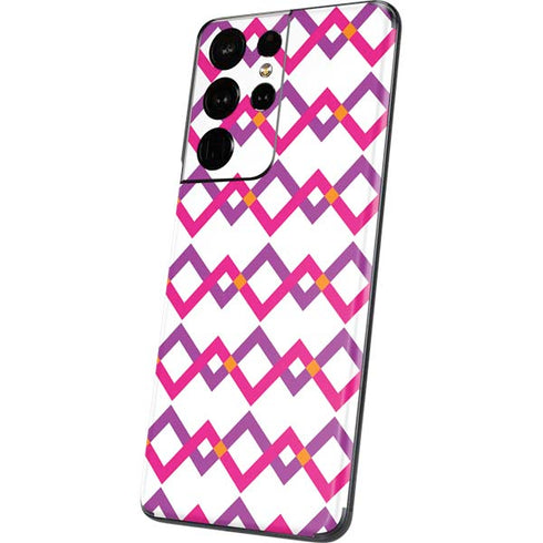 Chevron White Out Galaxy S21 Ultra 5G Skin