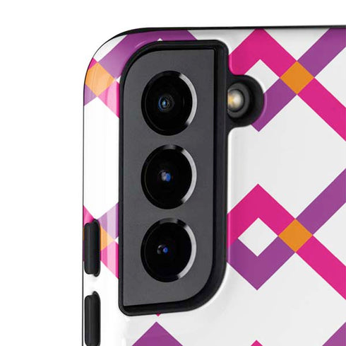 Chevron White Out Galaxy S22 Pro Case
