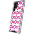 Chevron White Out Galaxy S22 Ultra Clear Case