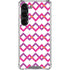 Chevron White Out Galaxy S23 Clear Case