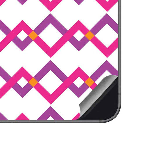 Chevron White Out Galaxy S23 FE Skin