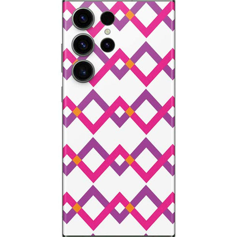 Chevron White Out Galaxy S23 Ultra Skin