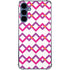 Chevron White Out Galaxy S24 Clear Case