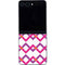 Chevron White Out Galaxy Z Flip5 5G Skin
