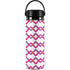 Chevron White Out Hydro Flask 20oz Wide Mouth Skin
