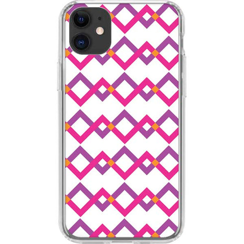 Chevron White Out iPhone 11 Clear Case