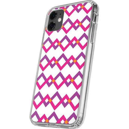 Chevron White Out iPhone 11 Clear Case