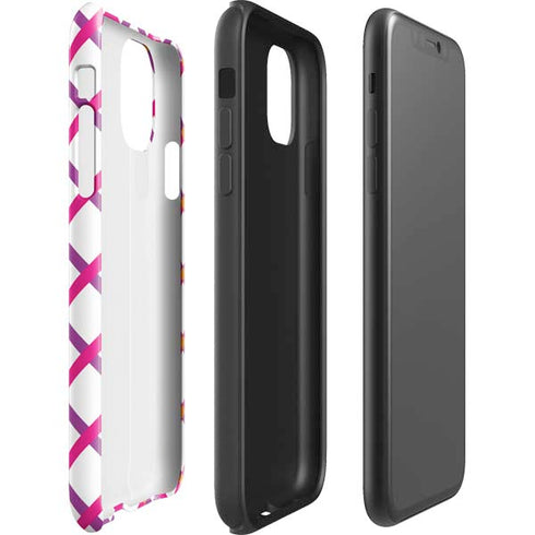 Chevron White Out iPhone 11 Pro Max Impact Case