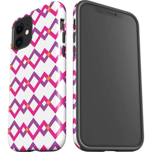 Chevron White Out iPhone 12 Impact Case