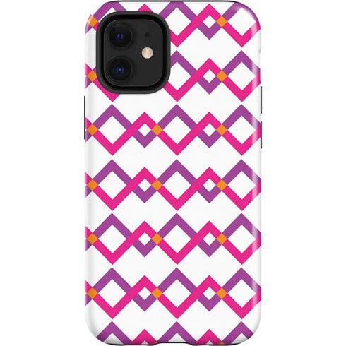 Chevron White Out iPhone 12 Mini Impact Case