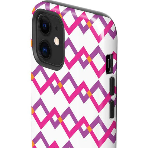 Chevron White Out iPhone 12 Mini Impact Case
