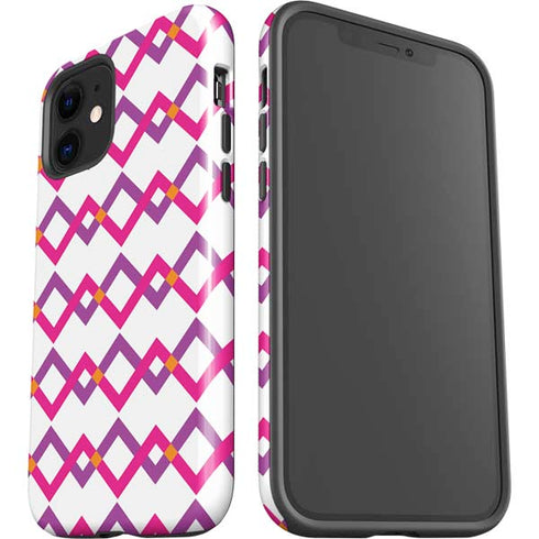 Chevron White Out iPhone 12 Mini Impact Case