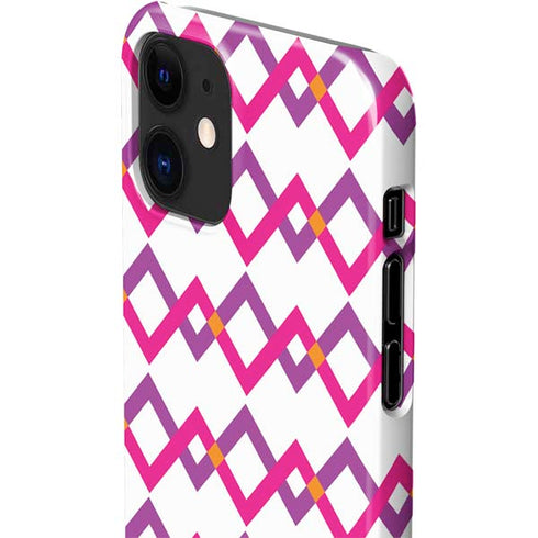 Chevron White Out iPhone 12 Mini Lite Case