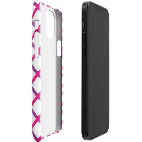 Chevron White Out iPhone 12 Mini Lite Case