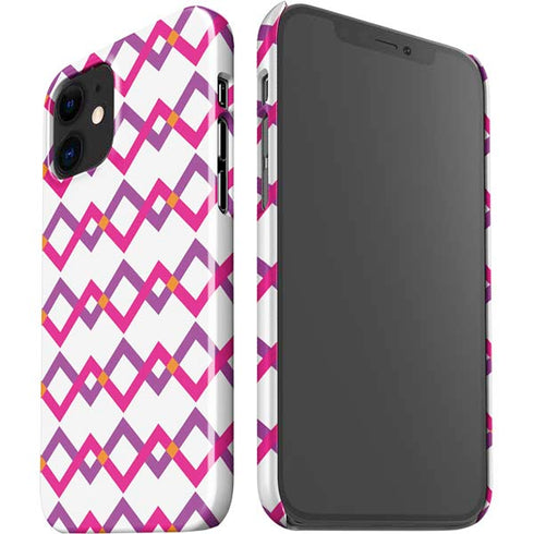 Chevron White Out iPhone 12 Mini Lite Case