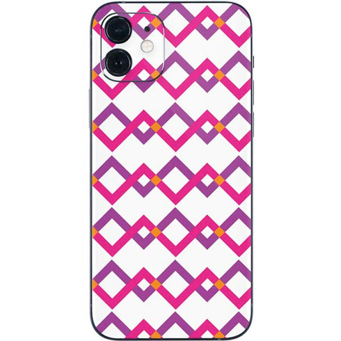 Chevron White Out iPhone 12 Mini Skin