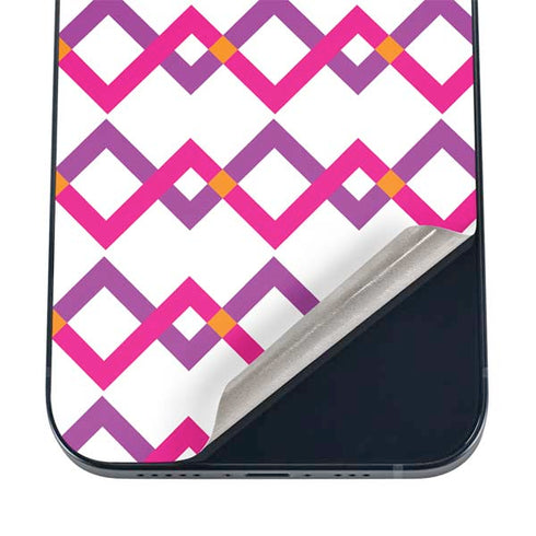 Chevron White Out iPhone 12 Mini Skin