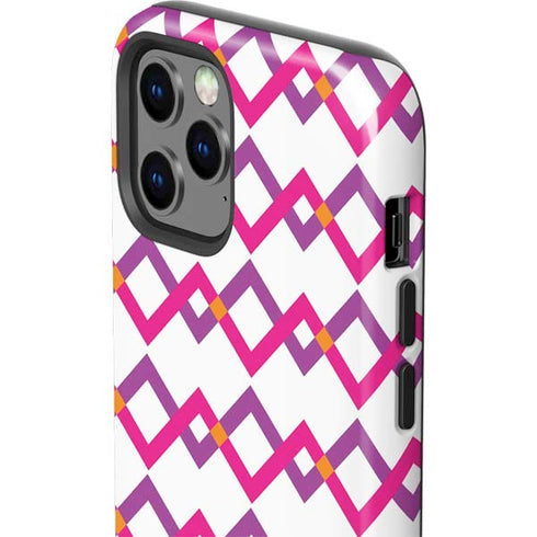 Chevron White Out iPhone 12 Pro Impact Case